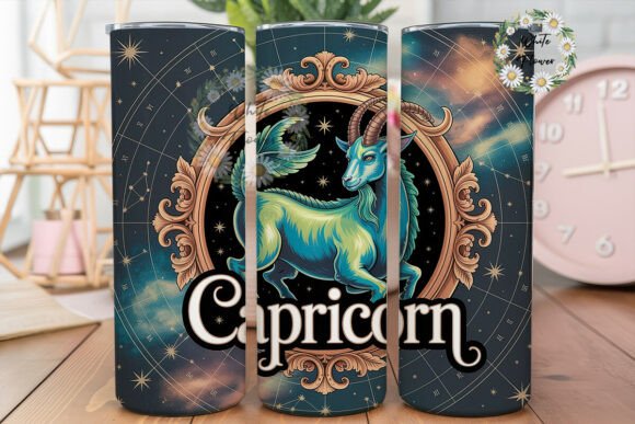 Cosmic Capricorn: A Designer's Review for 20oz Tumblers