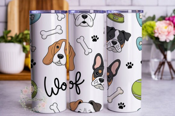 Cute Dog Breeds 20oz Tumbler Wrap: A Designer's Review