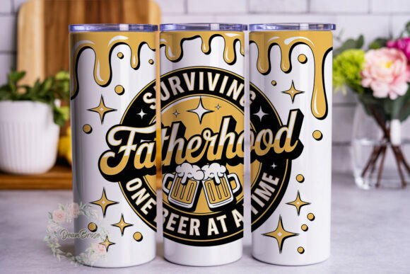 Fatherhood Beer Glossy 20oz Tumbler Wrap Review