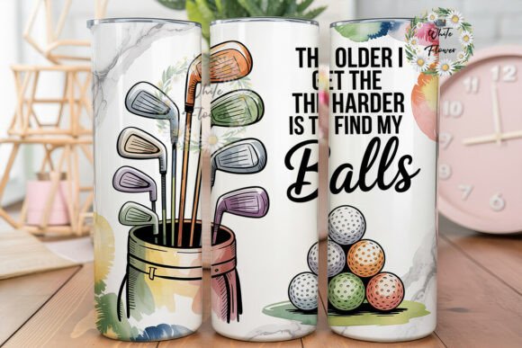 Funny Golf Clubs 20oz Tumbler Wrap Review
