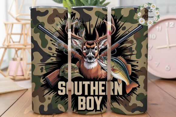 Hunting Fishing Deer Bass Tumbler Wrap Review