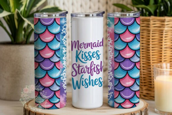 Mermaid Kisses Starfish Wishes Tumbler Design Review
