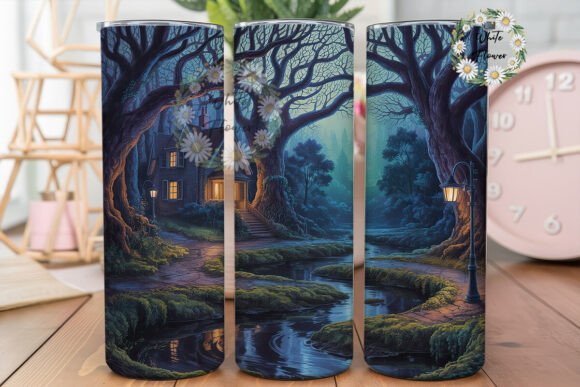 Mystic Forest House 20oz Tumbler Wrap Review