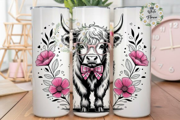 Pink Floral Highland Cow: A Designer's Review