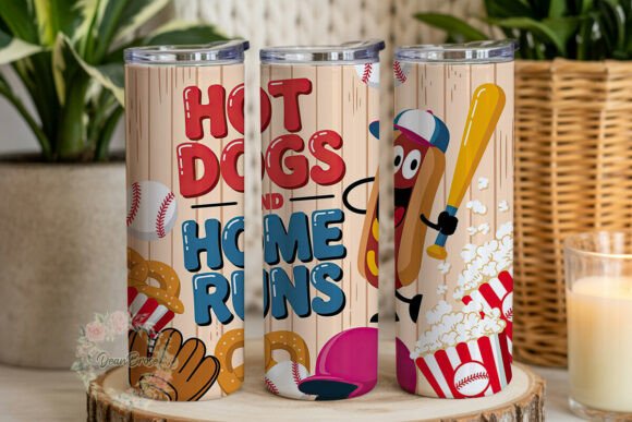 Review: Baseball Game Day 20oz Tumbler Wrap Design
