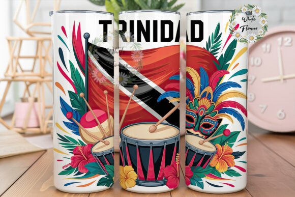 Review: Trinidad Carnival Art 20oz Tumbler Wrap