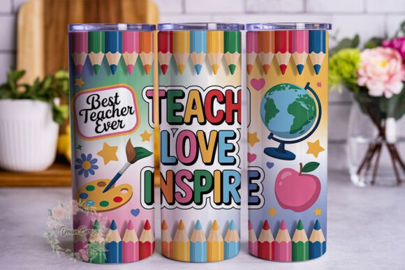 Reviewing the Best Teacher Ever Collage for 20oz Tumblers
